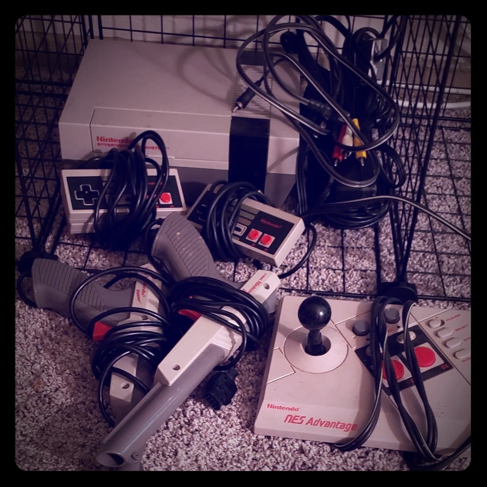 Nintendo game system w/12 games